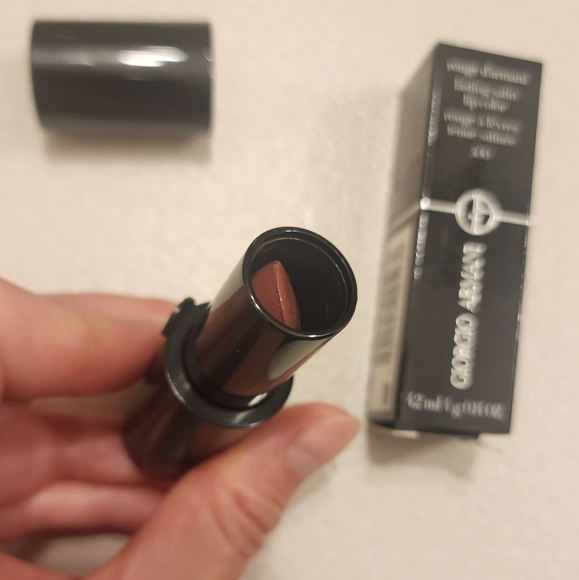 GIORGIO ARMANI Rouge D'armani Lasting Satin Lip Color #500 Blush MauveDusty Rose - Picture 3 of 6